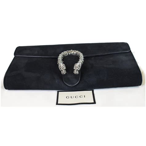 gucci velvet clutch bag